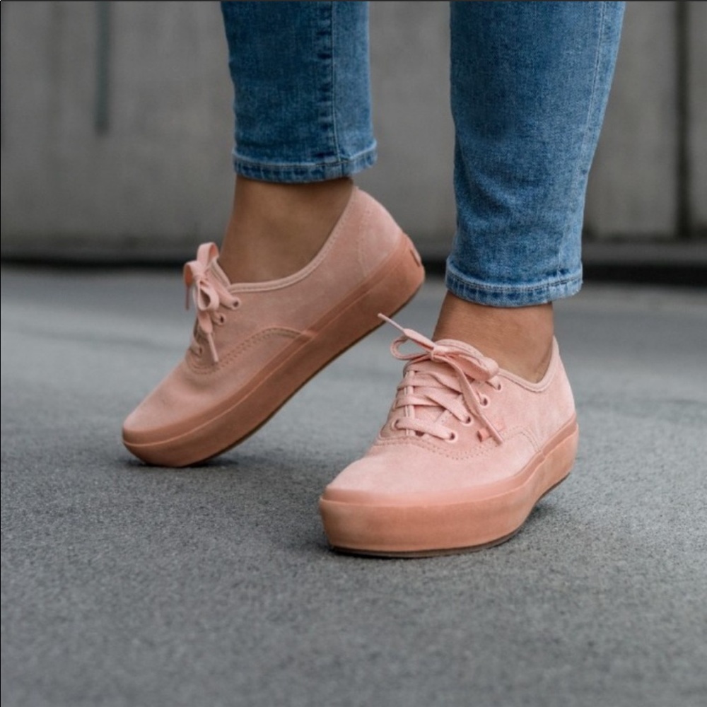 Pink Suede Vans